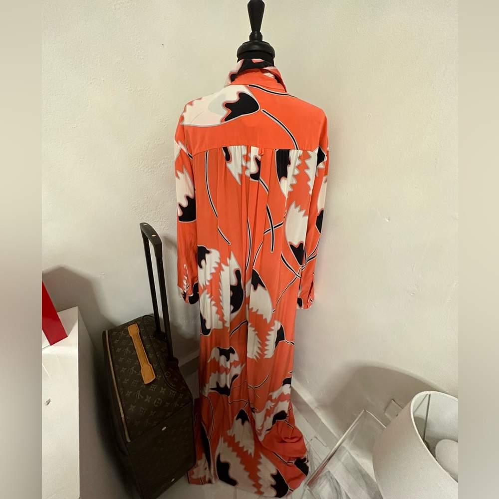 Dianne Von Furstenberg maxi dress vintage nice condition 🪽Adorable - Picture 6 of 7